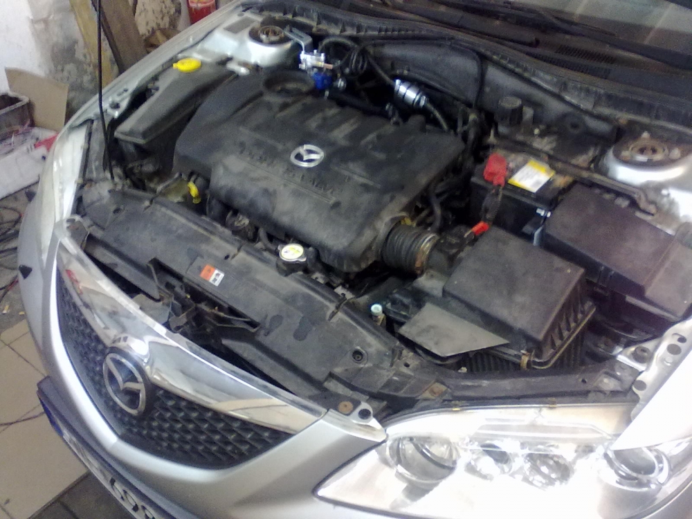 Mazda 6 2.0 16V 141KM LPG BRC Montaż instalacji gazowej